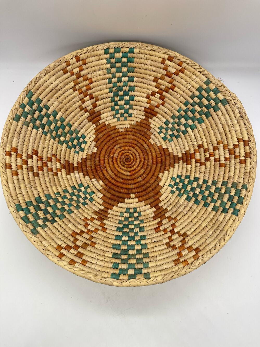 Large Woven Basket 15” Wide